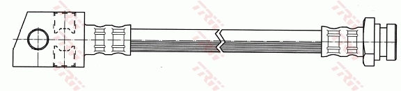 Flexible de frein TRW PHA347