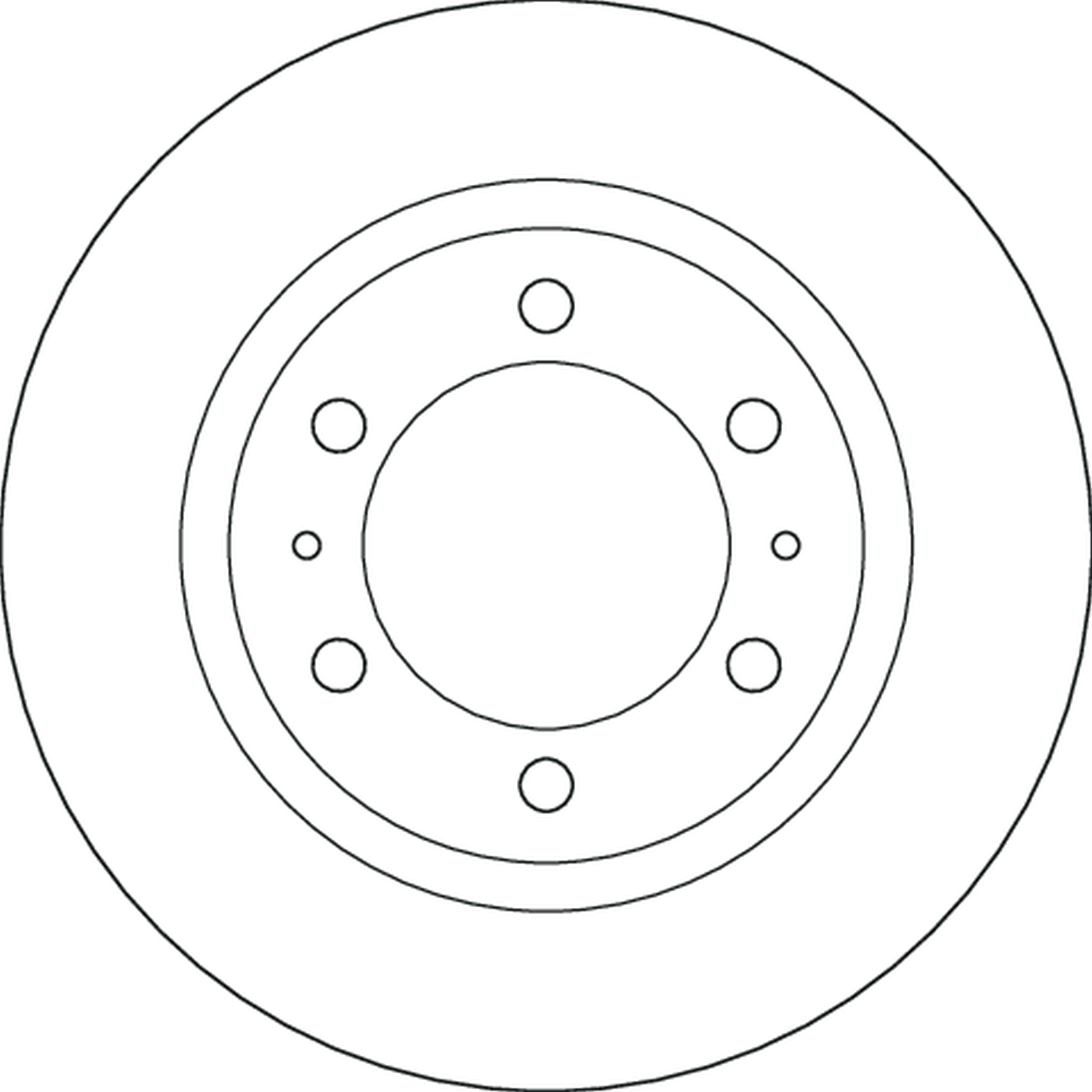 Disque de frein TRW DF6817S