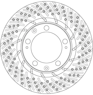 Disque de frein TRW DF6466S