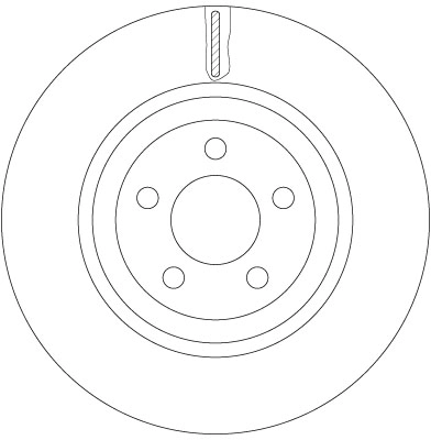 Disque de frein TRW DF6244S