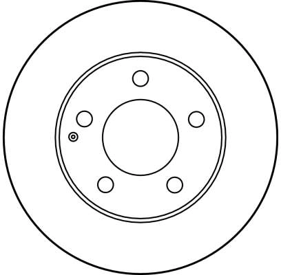 Disque de frein TRW DF2704