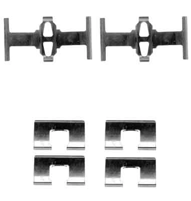 Kit d'accessoires, plaquette de frein à disque TRW PFK394