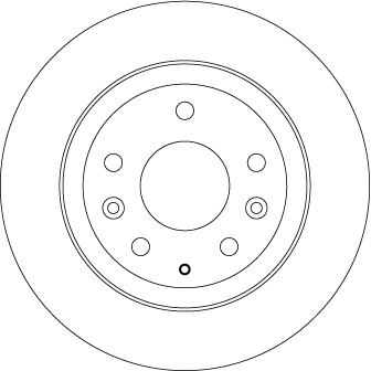 Disque de frein TRW DF6807