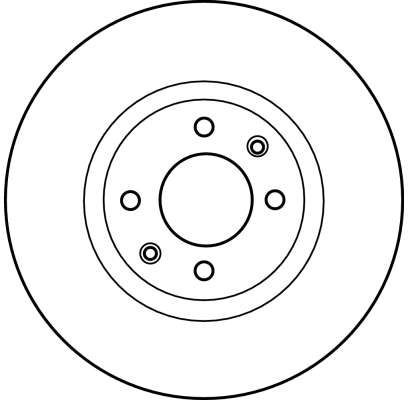 Disque de frein TRW DF4184