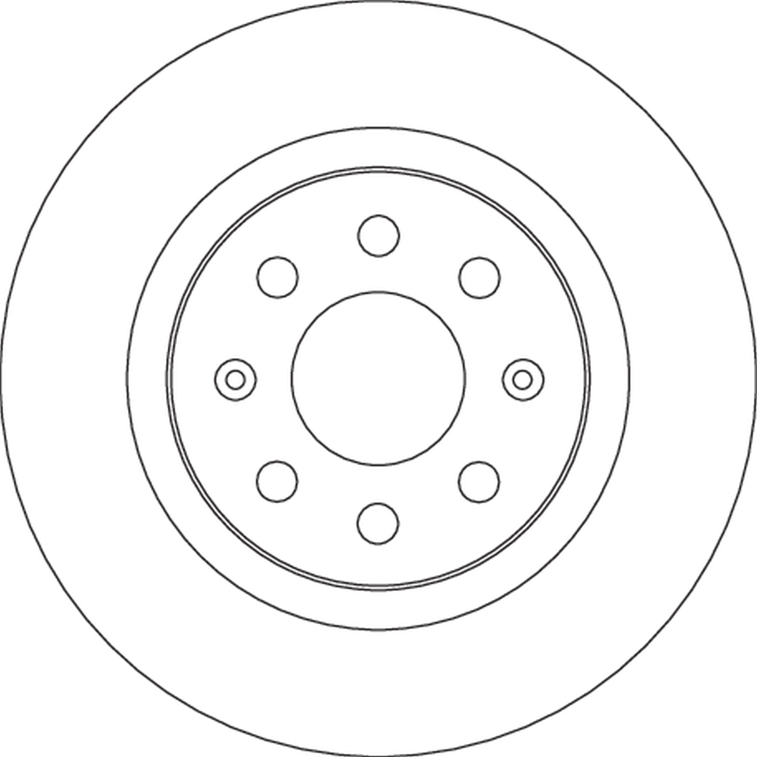 Disque de frein TRW DF4740