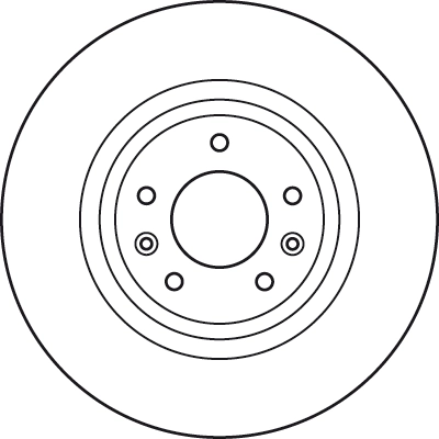 Disque de frein TRW DF4970S