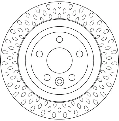 Disque de frein TRW DF6387