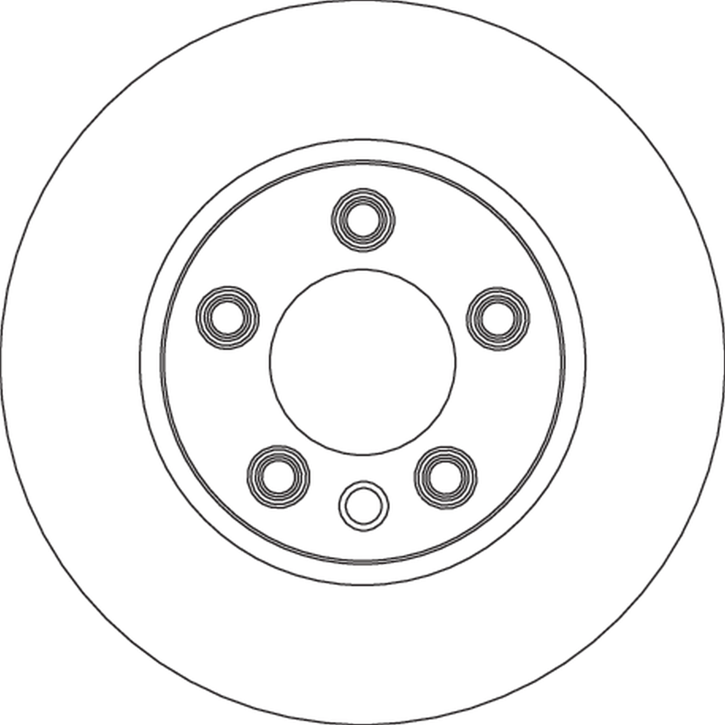 Disque de frein TRW DF4763S