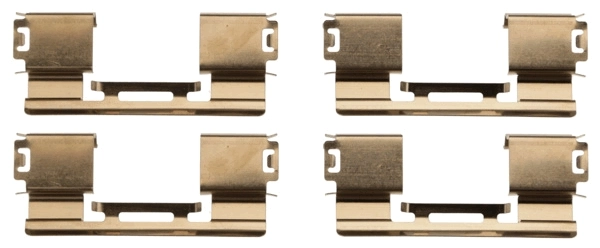 Kit d'accessoires, plaquette de frein à disque TRW PFK650