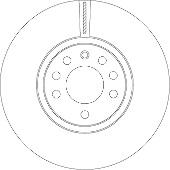 Disque de frein TRW DF4549