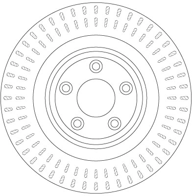 Disque de frein TRW DF6295