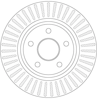 Disque de frein TRW DF6251