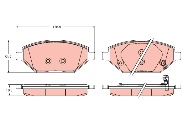 KLOCKI HAM. OPEL P. KARL 1,0 15-18