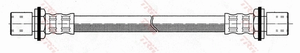 Flexible de frein TRW PHA125