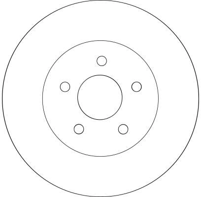 Disque de frein TRW DF4218