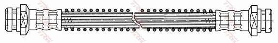 Flexible de frein TRW PHA207
