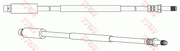 Flexible de frein TRW PHB652