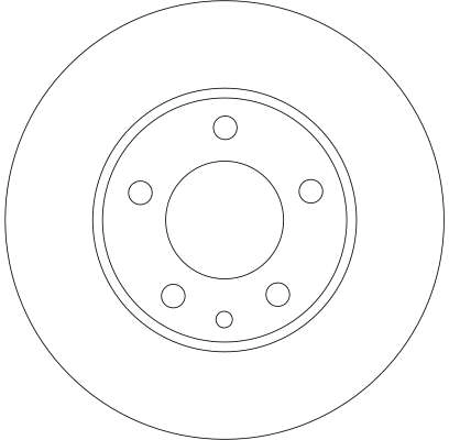 Disque de frein TRW DF4328