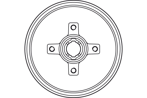 Tambour de frein TRW DB4134BR