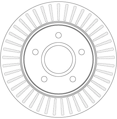 Disque de frein TRW DF6253S