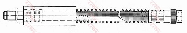 Flexible de frein TRW PHB422