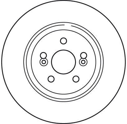 Disque de frein TRW DF6117S