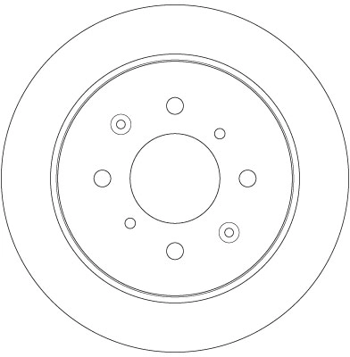 Disque de frein TRW DF6378