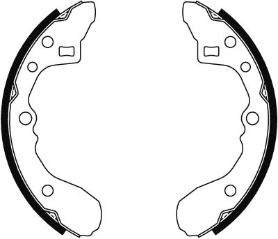 Jeu de mâchoires de frein TRW GS8286