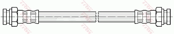 Flexible de frein TRW PHA354