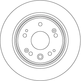 Disque de frein TRW DF8083