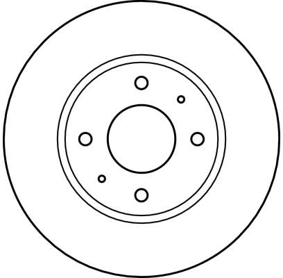 Disque de frein TRW DF4054