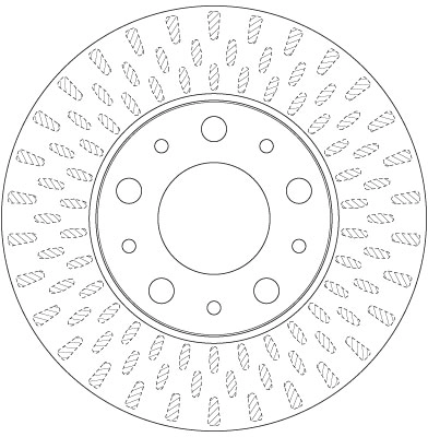 Disque de frein TRW DF4771S