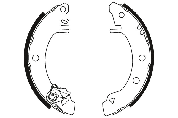 Jeu de mâchoires de frein TRW GS8320