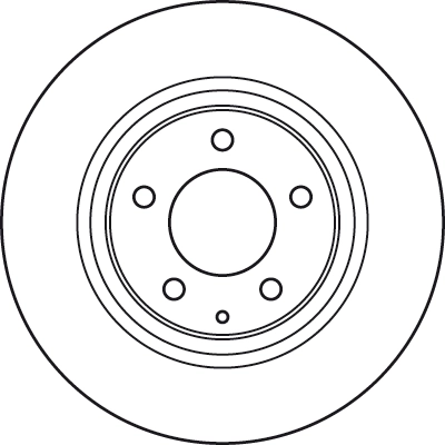 Disque de frein TRW DF4967