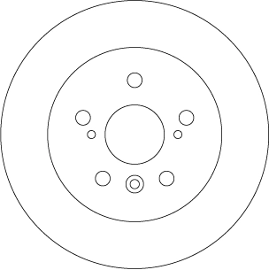 Disque de frein TRW DF6760