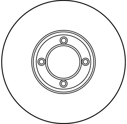 Disque de frein TRW DF1856