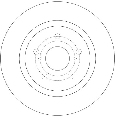 Disque de frein TRW DF6324