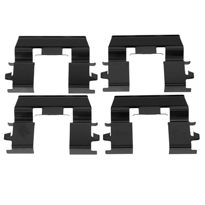 Kit d'accessoires, plaquette de frein à disque TRW PFK451