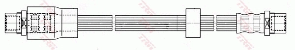 Flexible de frein TRW PHA490