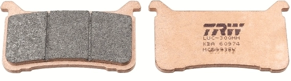 Kit de plaquettes de frein, frein à disque TRW MCB893SV