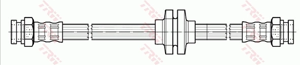 Flexible de frein TRW PHA494