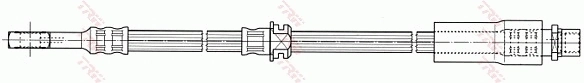 Flexible de frein TRW PHD673