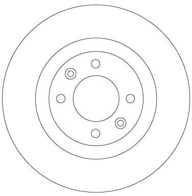 Disque de frein TRW DF6632