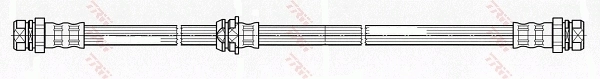 Flexible de frein TRW PHA513