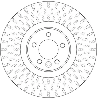 Disque de frein TRW DF6508S