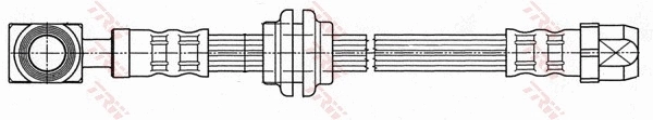 Flexible de frein TRW PHD479