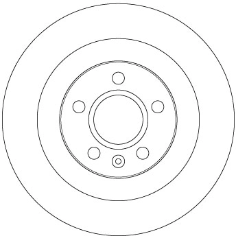 Disque de frein TRW DF6970