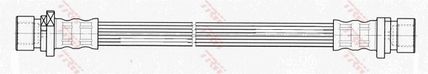 Flexible de frein TRW PHA505