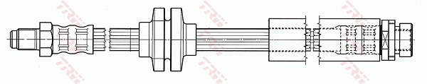 Flexible de frein TRW PHB565