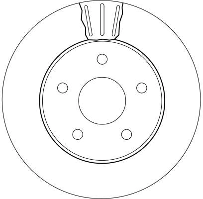 Disque de frein TRW DF4170